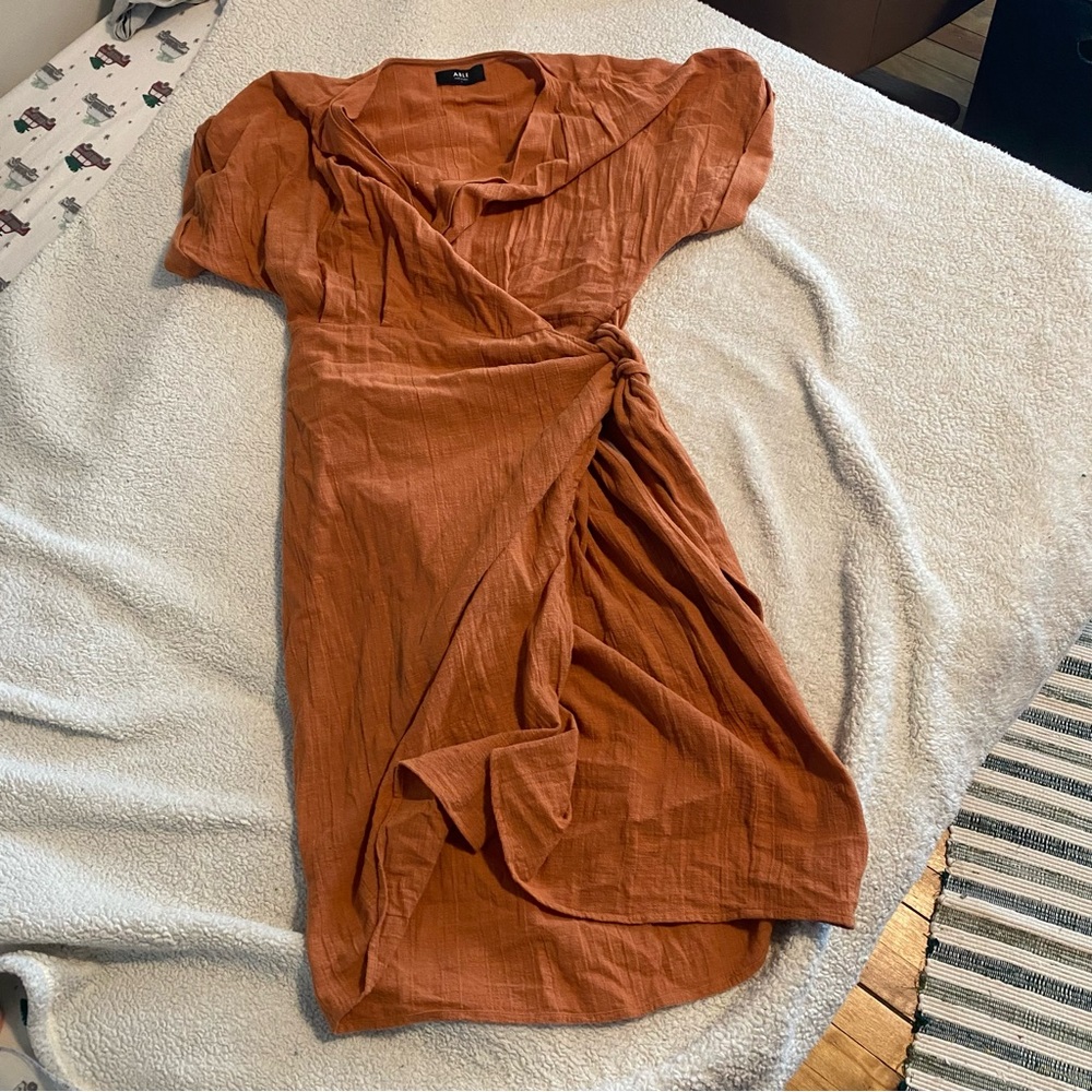 Able Cady wrap dress